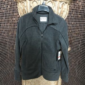 Jacket warm cozy grey